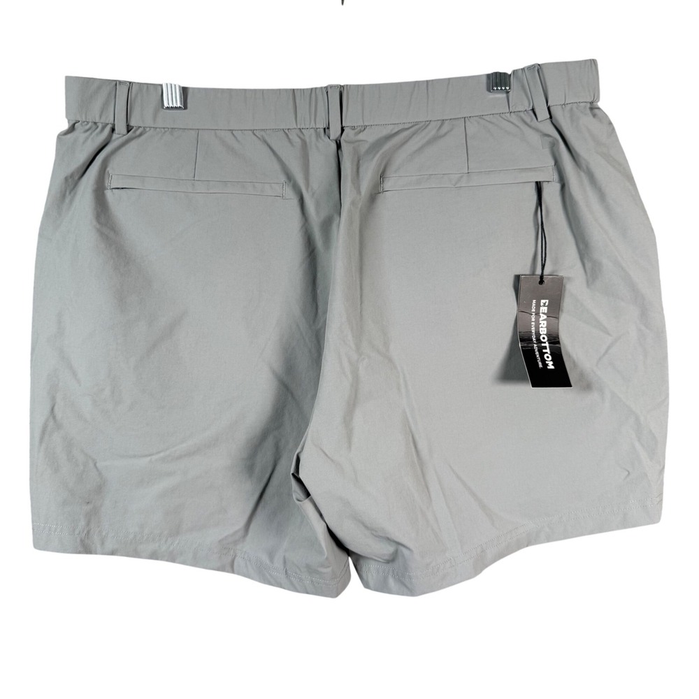Bearbottom Tour Shorts Mens XL Grey 5.5 Inseam NWT Performance Golf Casual